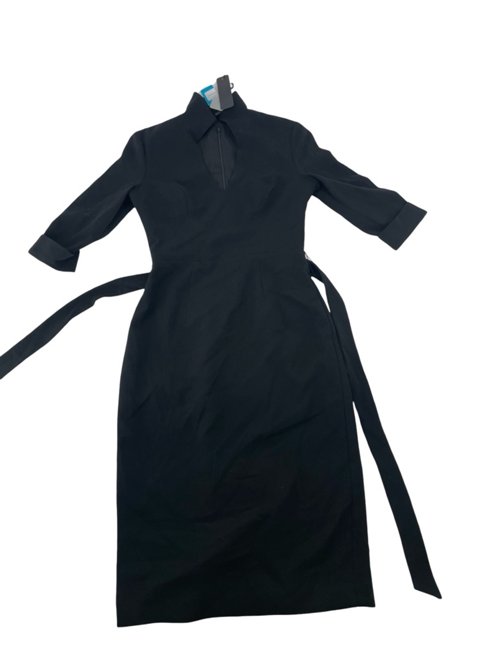 black halo Women's casual black dress Size 0 black